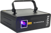 Ibiza Laserlys m. DMX og ILDA (RGB, 2000MW)