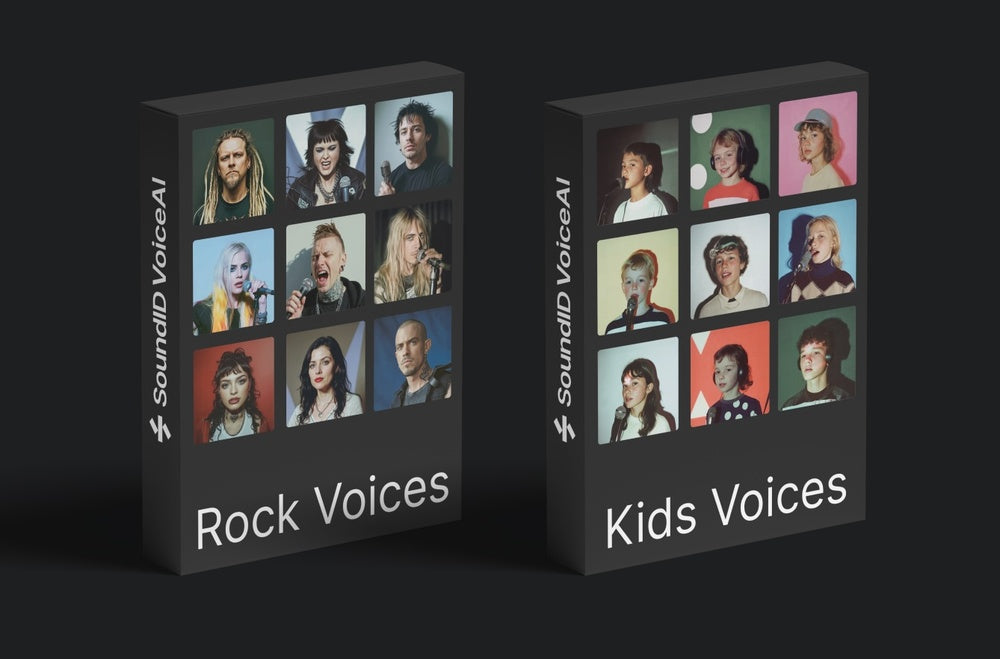 SoundID VoiceAI Rock Voices Expansion Pack