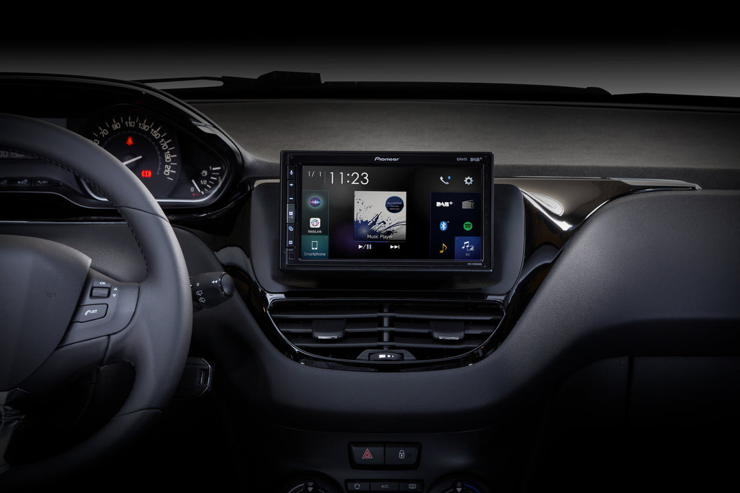 Pioneer SPH-EVO62DAB-208 Apple CarPlay, DAB Radio og Bluetooth