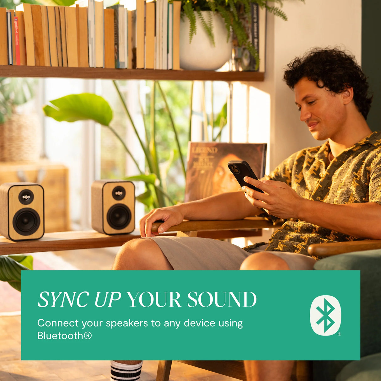 House of Marley Revolution Bluetooth Pladespiller & Højtaler Bundle