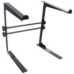 Laptopstativ med monteringsbeslag – justerbart til 12–17", Sort
