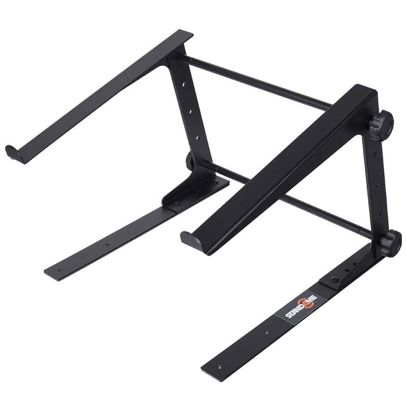 Laptopstativ med monteringsbeslag – justerbart til 12–17", Sort