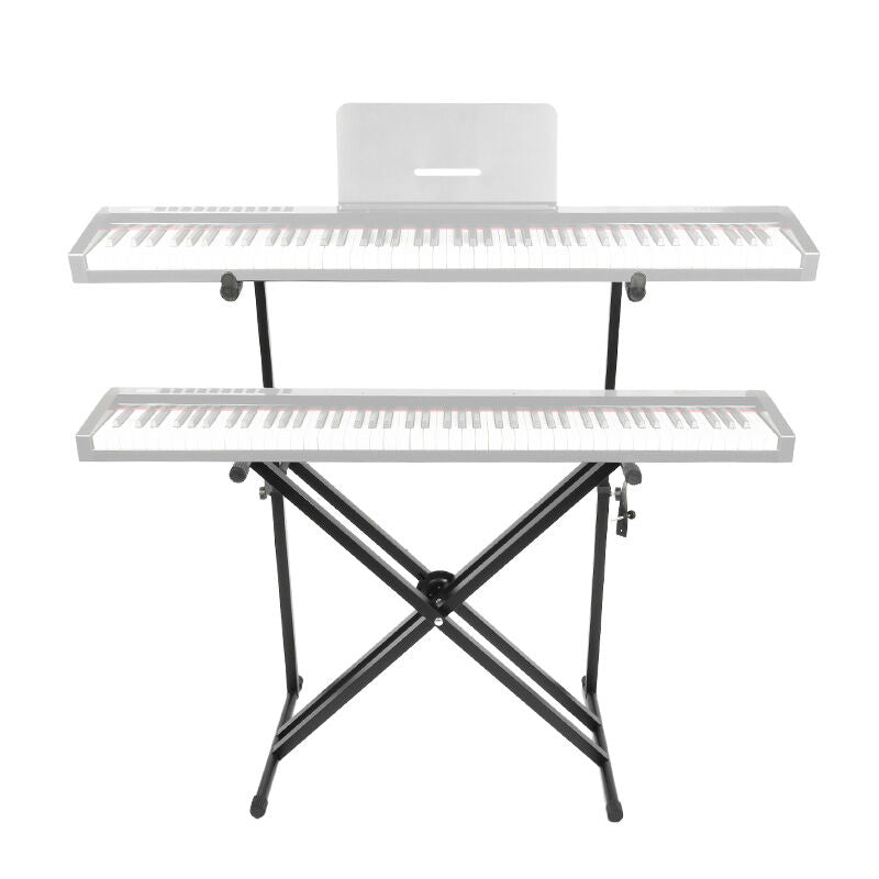 Keyboardstativ, dobbelt