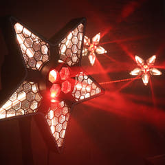 Light4Me STARLIGHT 3-i-1 LED Retroeffekt med Bee Eye