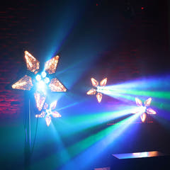 Light4Me STARLIGHT 3-i-1 LED Retroeffekt med Bee Eye
