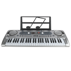 SUPRIMO 824 USB Keyboard med mikrofon, MP3-afspiller og nodestativ