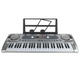 SUPRIMO 824 USB Keyboard med Mikrofon, MP3-afspiller og Nodestativ