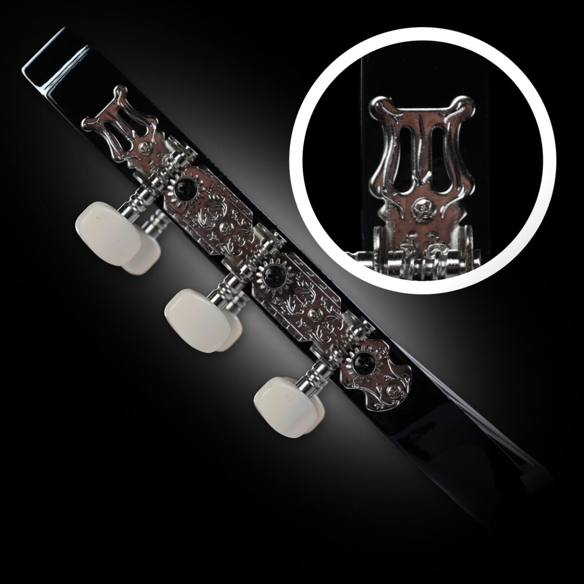 Suprimo CGS1 BK Klassisk Guitar 4/4 – Sort