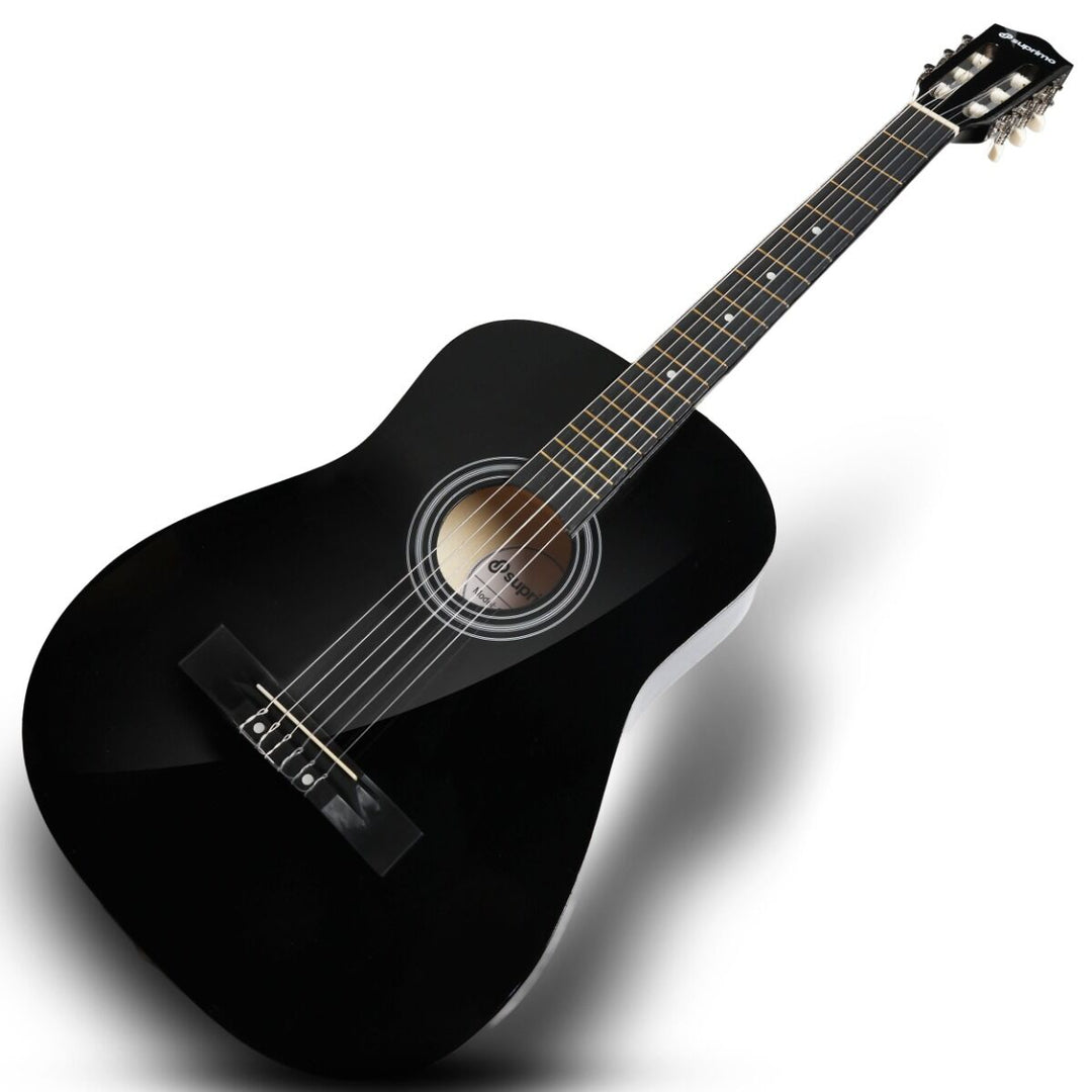 Suprimo CGS3 BK Klassisk Guitar 4/4 – Sort Begyndersæt