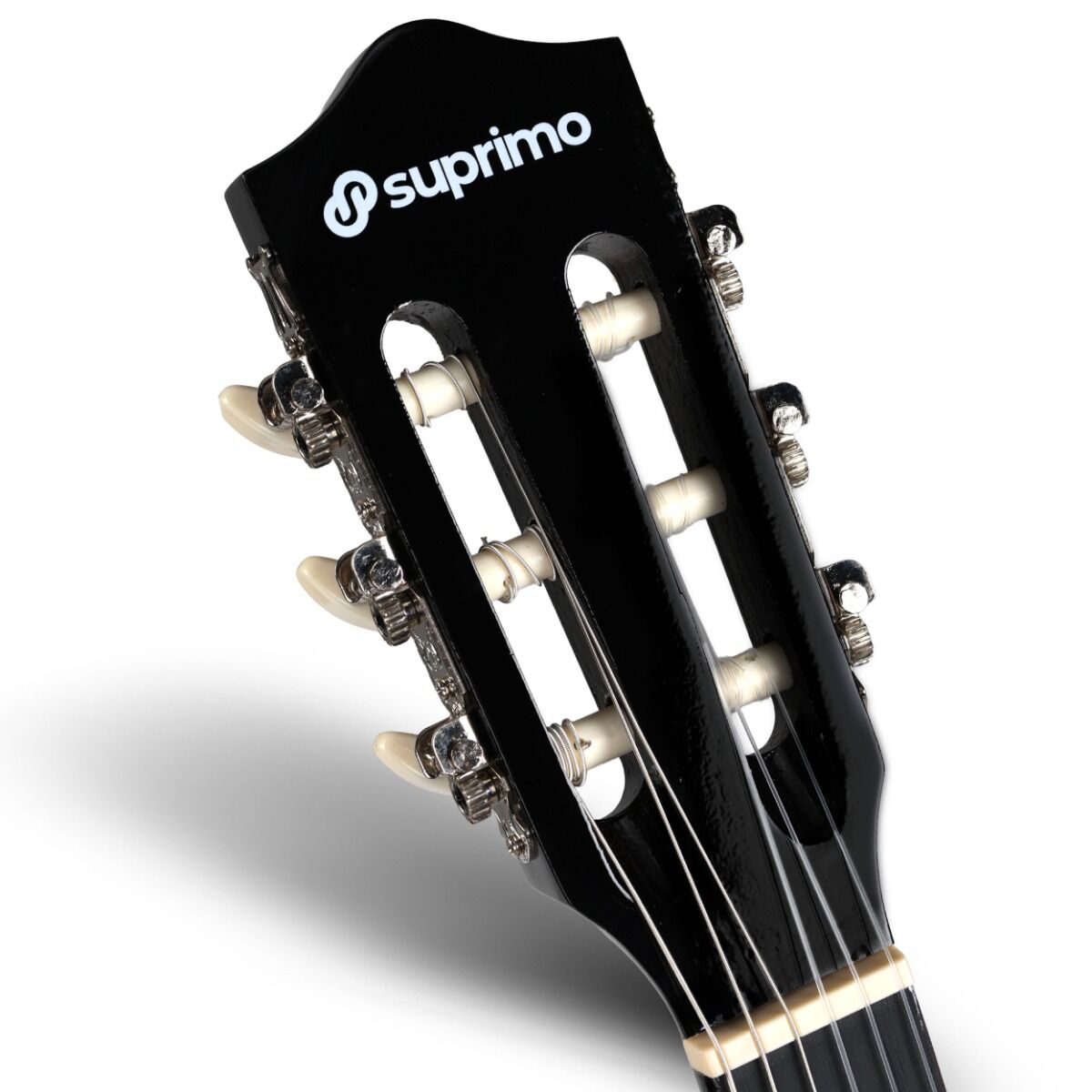 Suprimo CGS2 BK Klassisk Guitar 4/4 – Sort Begyndersæt
