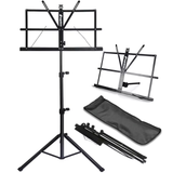 Nodestativ med taske – foldbart og højdejusterbart 65–130 cm