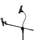 Mikrofonstativ med Boom Arm, Smartphoneholder og Gooseneck