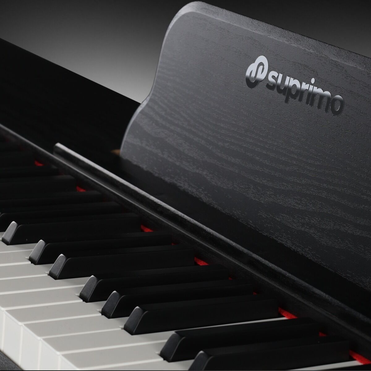 Suprimo SDP88 BK Digital Piano 88 med vægtede tangenter, Sort