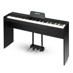 Suprimo SDP88 BK Digital Piano 88 med vægtede tangenter, Sort