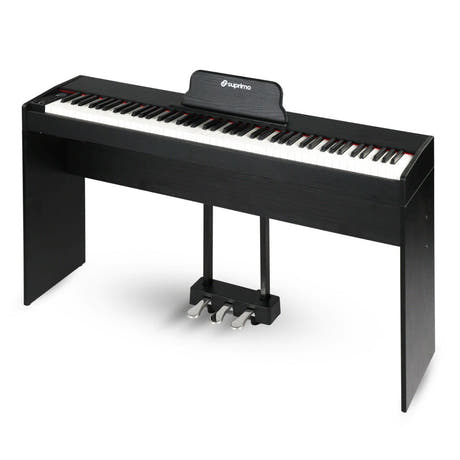 Suprimo SDP88 BK Digital Piano 88 med vægtede tangenter, Sort