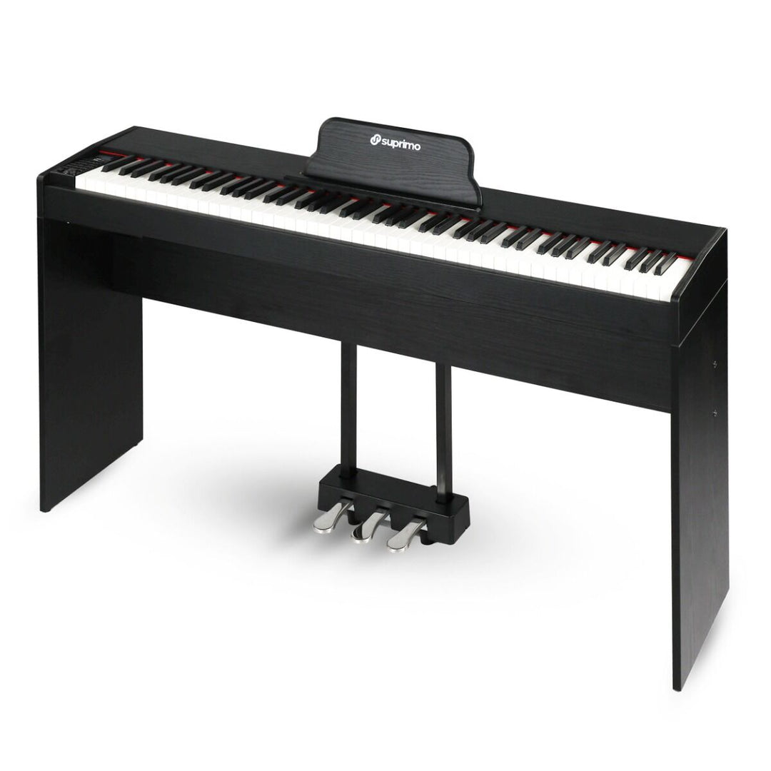 Suprimo SDP88 BK Digital Piano 88 med vægtede tangenter, Sort