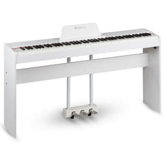 Suprimo SDP88 WH Digital Piano 88 med vægtede Tangenter, Hvid