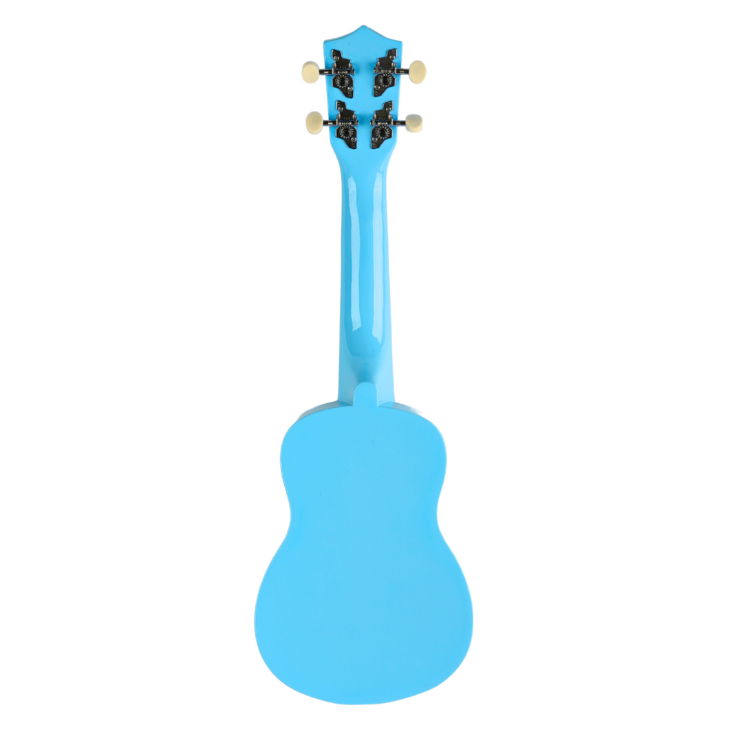 Sopran ukulele, blå