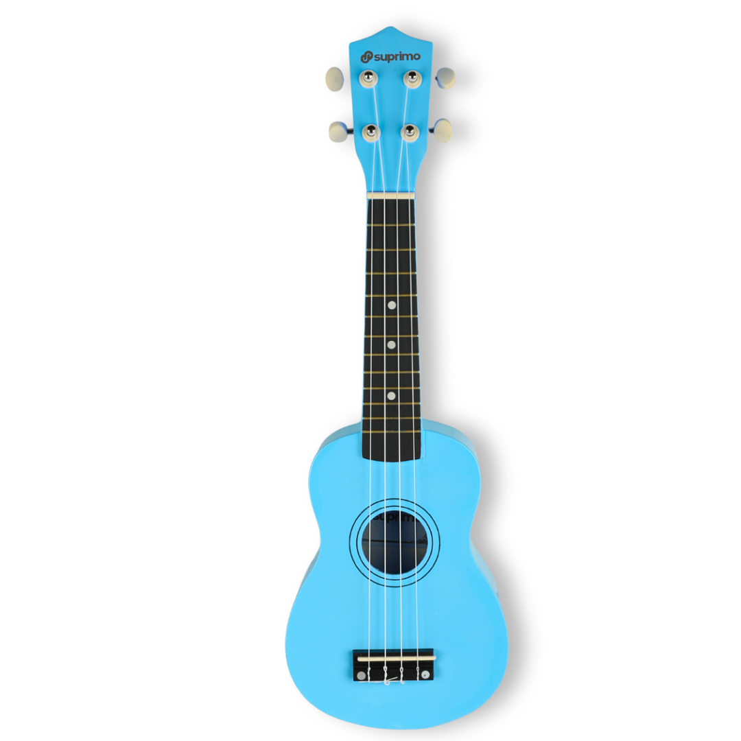 Sopran ukulele, blå