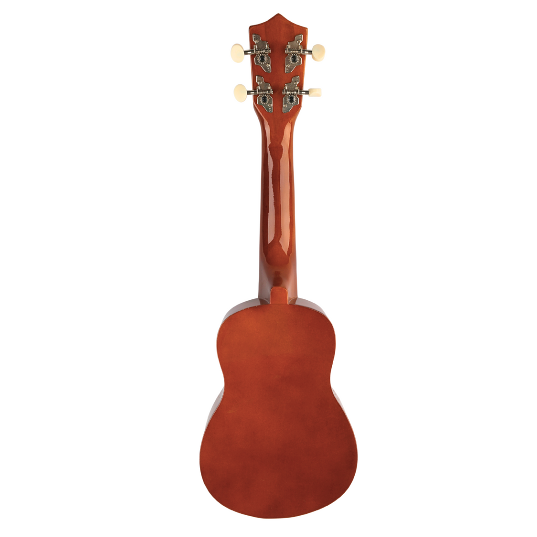 Sopran ukulele; naturligt træ