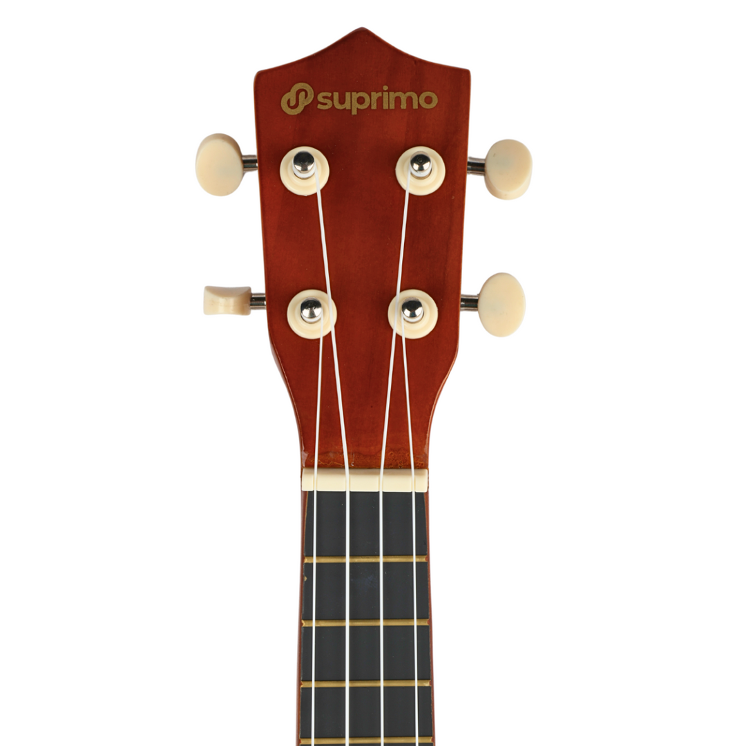Sopran ukulele; naturligt træ