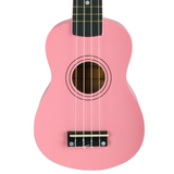 Sopran ukulele, pink træ