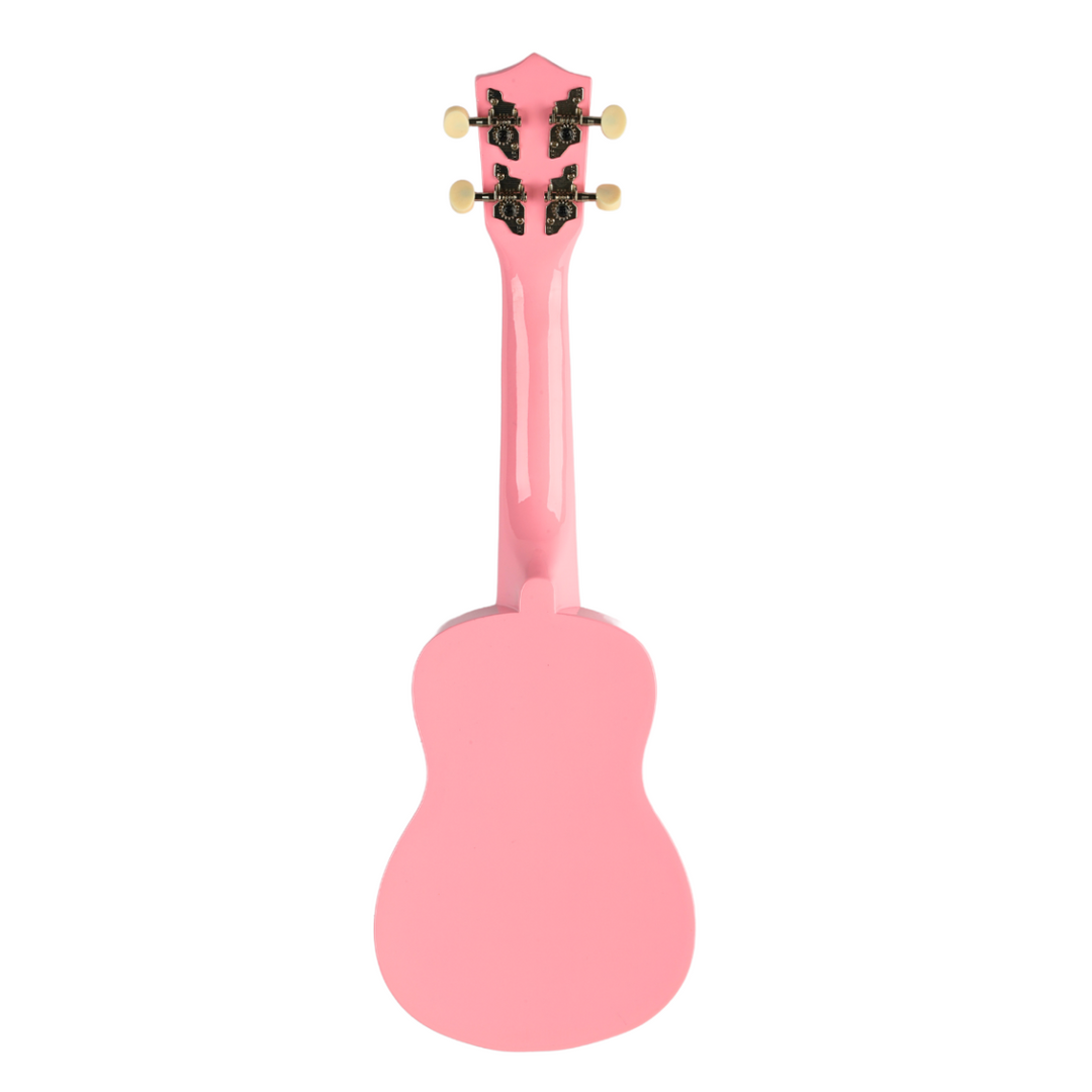 Sopran ukulele, pink træ