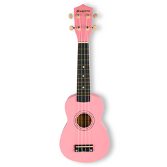 Sopran ukulele, pink træ