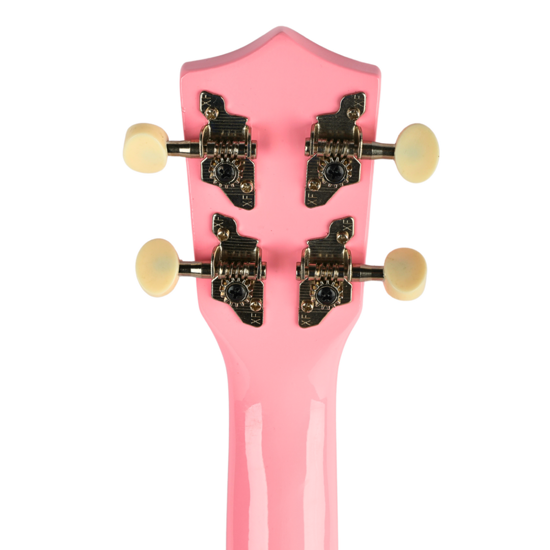 Sopran ukulele, pink træ