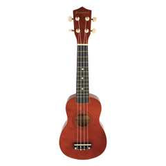 Ukulelesæt med Etui, Tuner og Tilbehør,Dark Wood