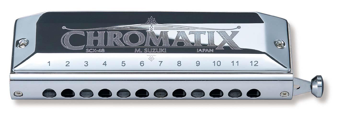 Suzuki SCX-48 12-huls KRomatisk Mundharmonika (C)