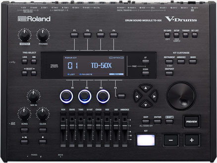 Roland VAD706 El-trommesæt (Gloss Natural)