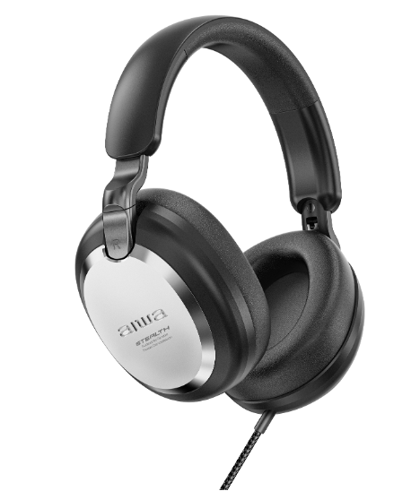 Aiwa HD-450TN trådløse hovedtelefoner, Titanium