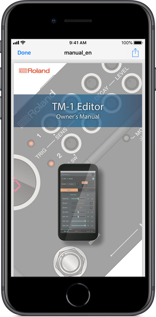 Roland TM-1 Trigger Modul