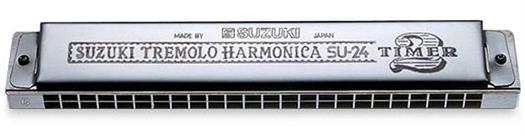 Suzuki Two Timer SU-24 2T Tremolo-mundharmonika (C)