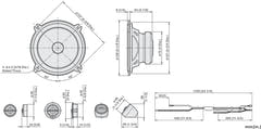 Pioneer TS-A1301C 2-vejs Komponentsystem (300W)