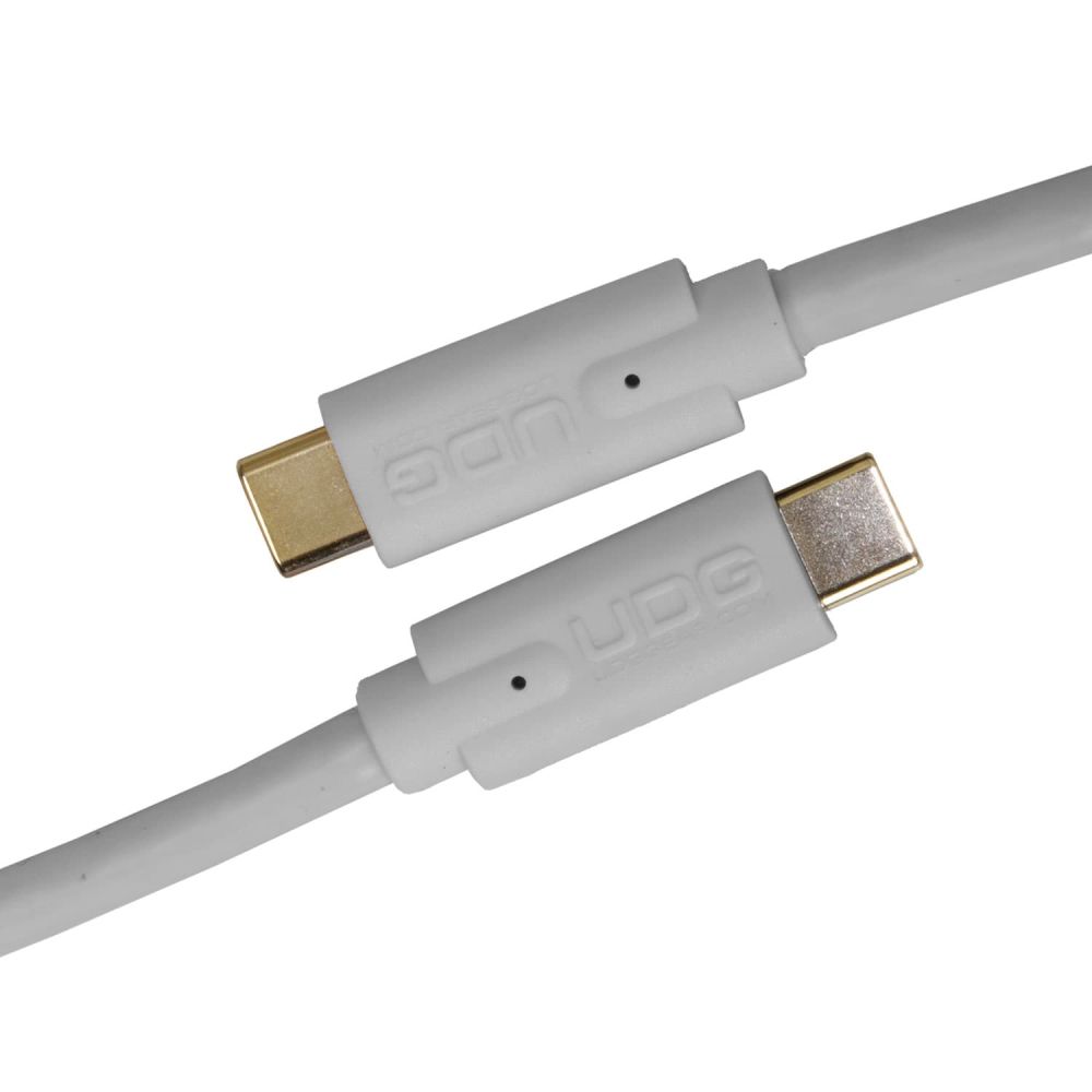 UDG Ultimate Cable USB 3.2 C-C Hvid Straight 1,5m