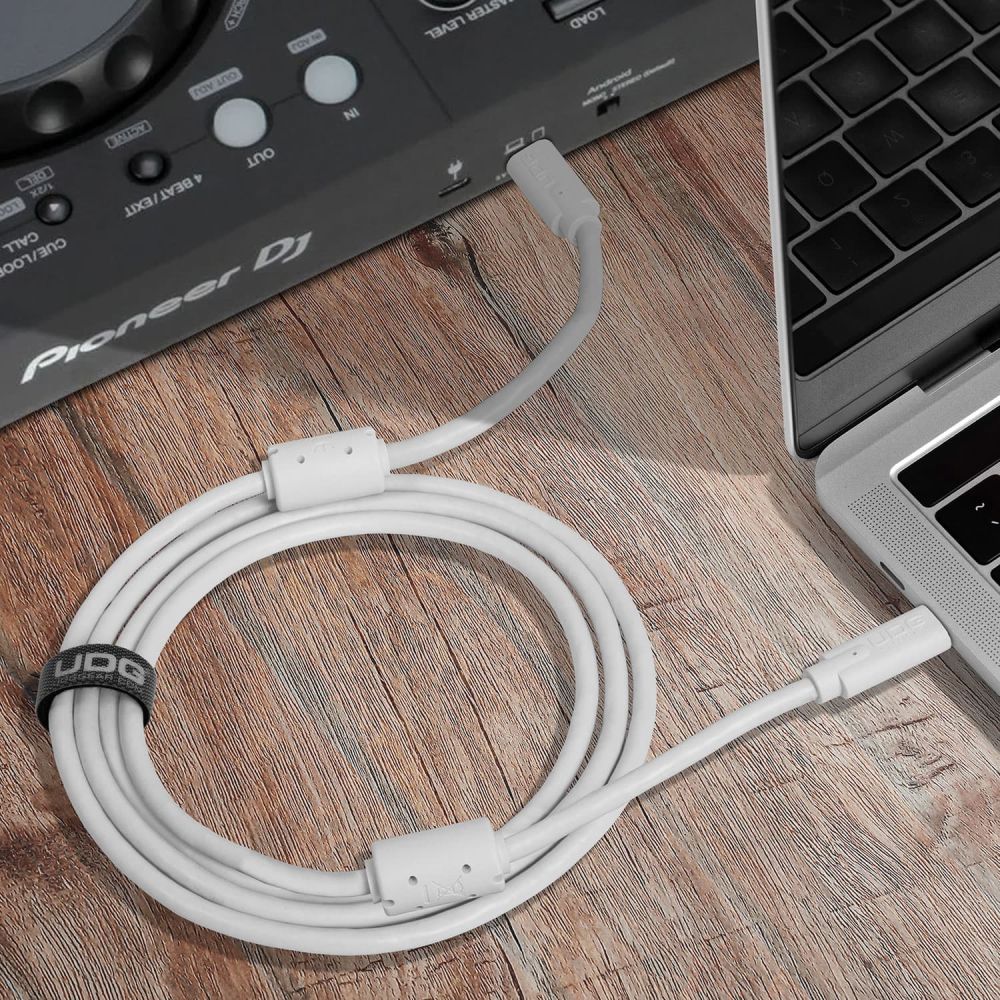 UDG Ultimate Cable USB 3.2 C-C Hvid Straight 1,5m