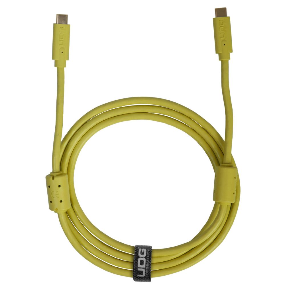 UDG Ultimate Cable USB 3.2 C-C Gul Straight 1,5m