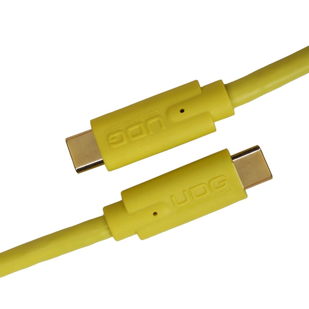UDG Ultimate Cable USB 3.2 C-C Gul Straight 1,5m