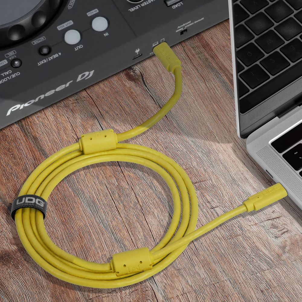 UDG Ultimate Cable USB 3.2 C-C Gul Straight 1,5m
