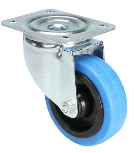 Drejehjul uden Bremse (100mm)