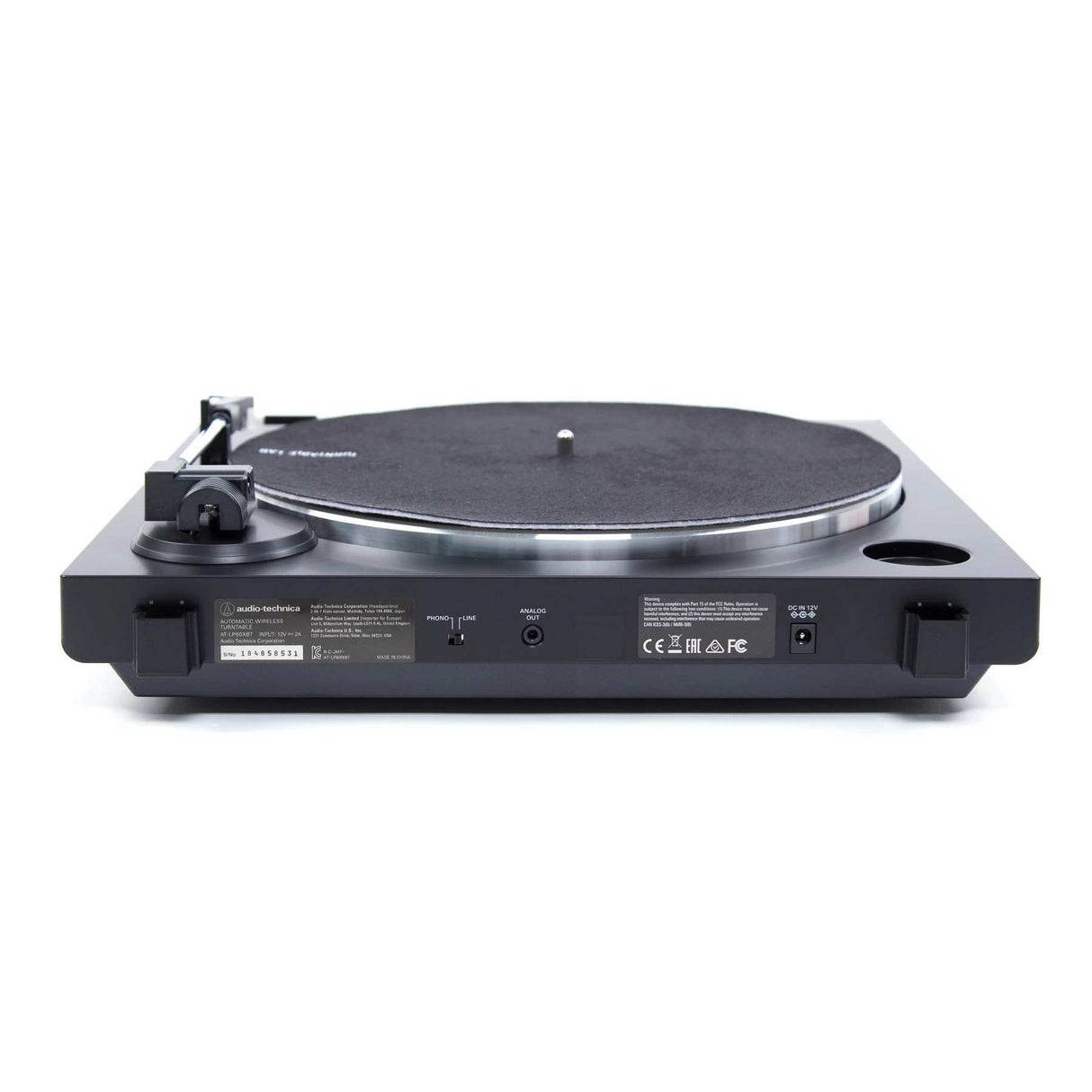 RETURVARE - Audio-Technica AT-LP60XBT-WH Pladespiller (Hvid)