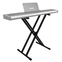 Keyboardstativ ,selvjusterende med sikkerhedslås
