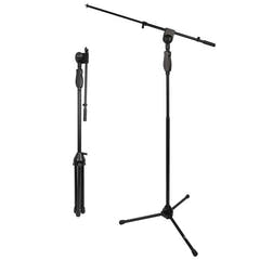 Mikrofonstativ med Boom Arm og Self-Locking