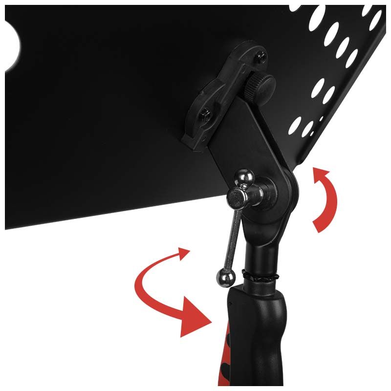 Nodestativ, justerbart og med Self-Locking Funktion