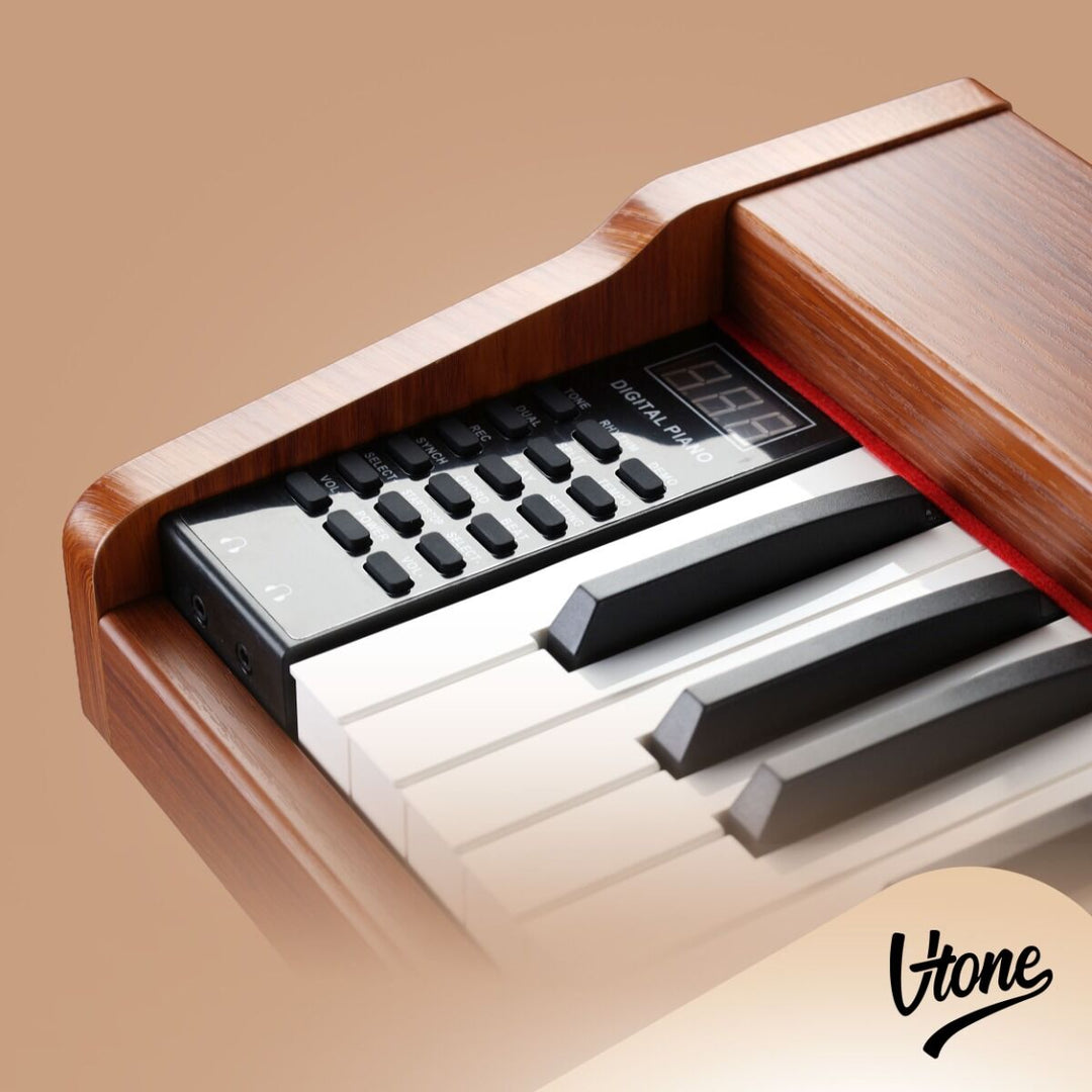 V-TONE BL-130 El-Klaver (Mørk træ)