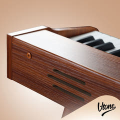 V-TONE BL-130 El-Klaver (Mørk træ)