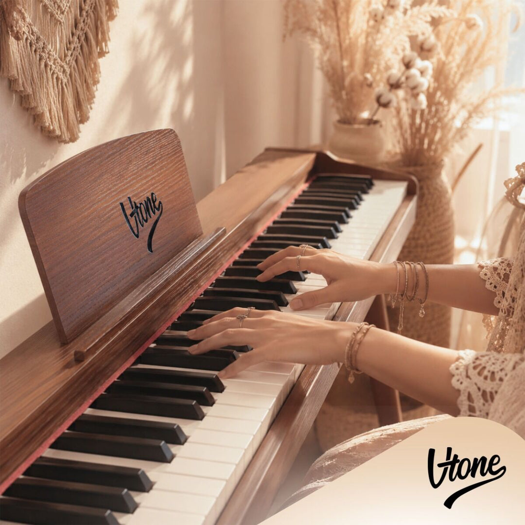 V-TONE BL-130 El-Klaver (Mørk træ)