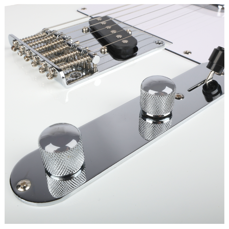 V-Tone ETL39 WH 4/4 elguitar, hvid